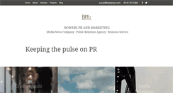 Desktop Screenshot of bowerspr.com